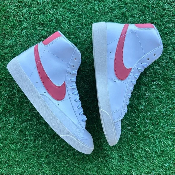 Nike Blazer Mid ‘77 NN White / Adobe Red Stardust - Sail - Picture 4 of 9